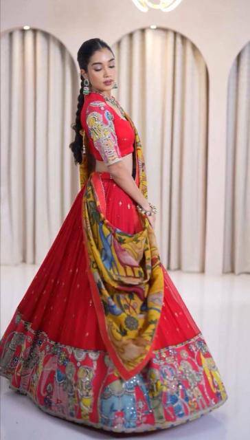 Festival Launching PC 455 Crep Ethnic lehenga choli suppliers in Mumbai